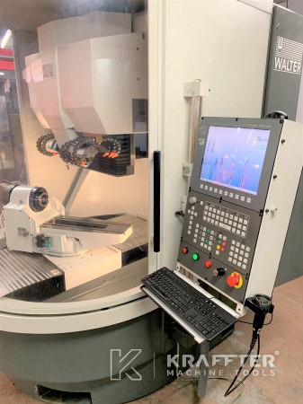 Used CNC tool grinding machine 5 axis WALTER Helitronic Power Regrinder 20689-975 for sale