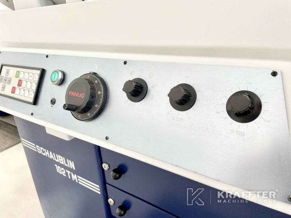 Second hand CNC lathe SCHAUBLIN 102 TM-CNC 90075 for sale