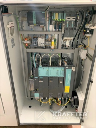 Electrical cabinet on CNC teach-in lathe CAZENEUVE Optimax 360 20689-953