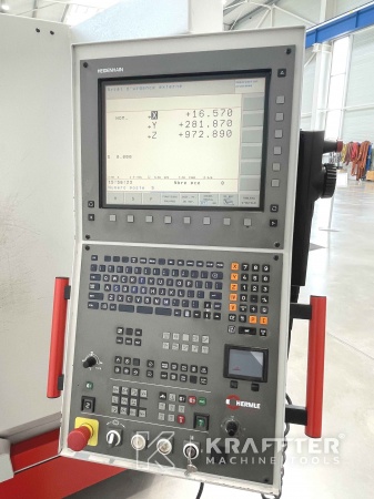 Vertical machining center HERMLE U 630 T with numerical control HEIDENHAIN iTNC 530