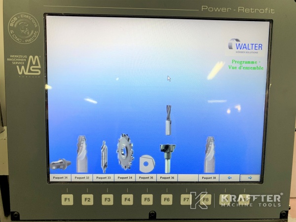 Precision mechanics CNC tool grinding machine WALTER Helitronic Power Regrinder 20689-975 , Used machinery