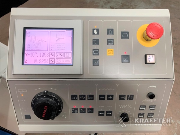 Tool control panel board on CNC surface grinder JONES & SHIPMAN 524 EASY 20689-961