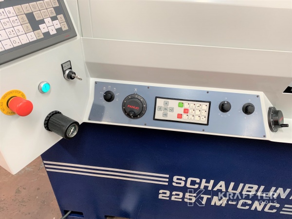 Metal CNC lathe SCHAUBLIN 225 TM-CNC 2 axes 20689-943 - dealer of used machinery