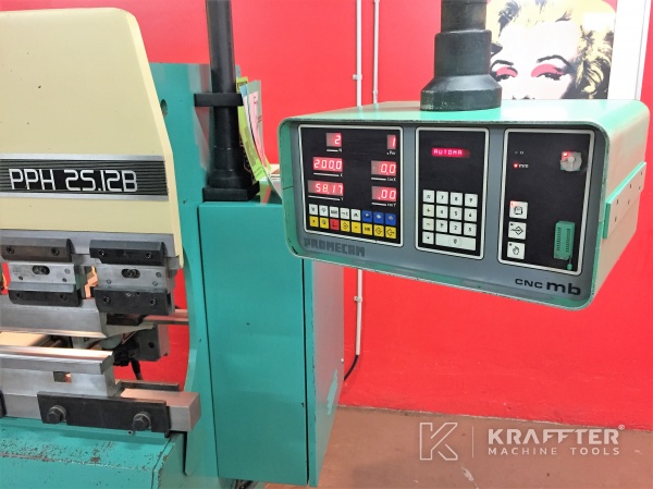 Press brake for sale PROMECAM PPH 2512 B (899) - Used Sheet metal working machines | Kraffter