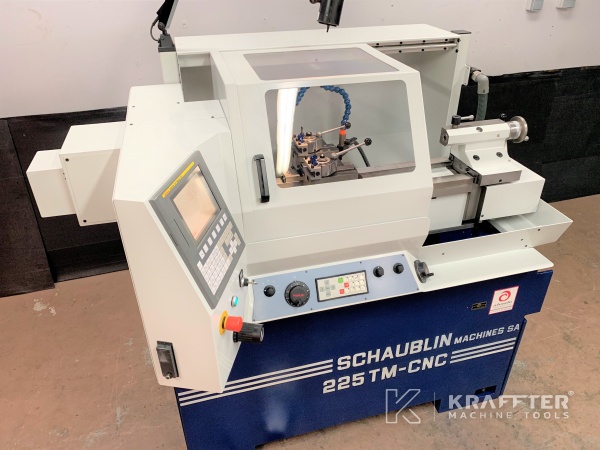 Lathe SCHAUBLIN 225 TM-CNC (943) destocking - worldwide shipping  - Used Machine Tools | Kraffter