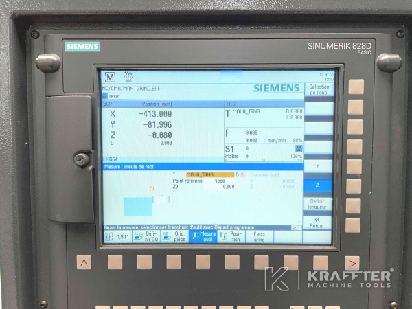 SIEMENS 828 SL numerical control on machine tools FENIX FB-75 CNC 90050