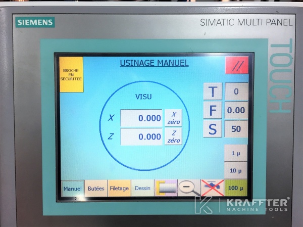 SIEMENS Teach-In numerical control (cnc et cn) CAZENEUVE Optica 360 20689-918
