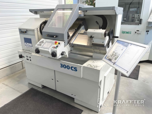 Precision mechanics CNC teach-in lathe GDW 300 CS 90069 , Used machinery