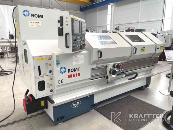CNC teach-in lathe ROMI M510 (65) - Second hand Machine Tools at available Kraffter