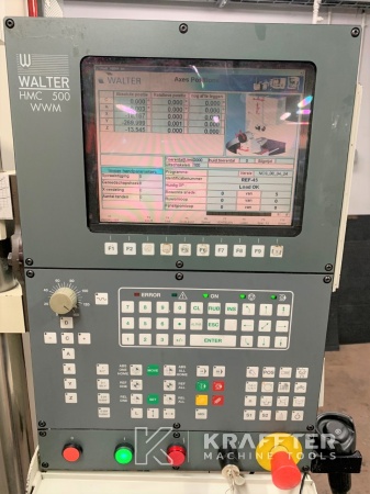 HMC 500 numerical control (cnc et cn) WALTER Helitronic Power 20689-969