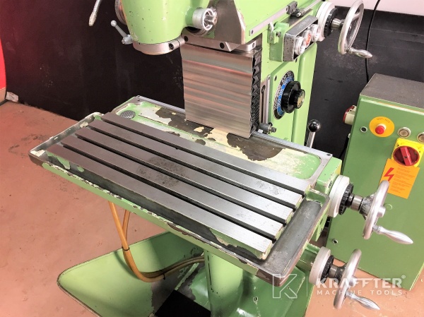 Table of Conventional milling machine DECKEL FP1 20689-908