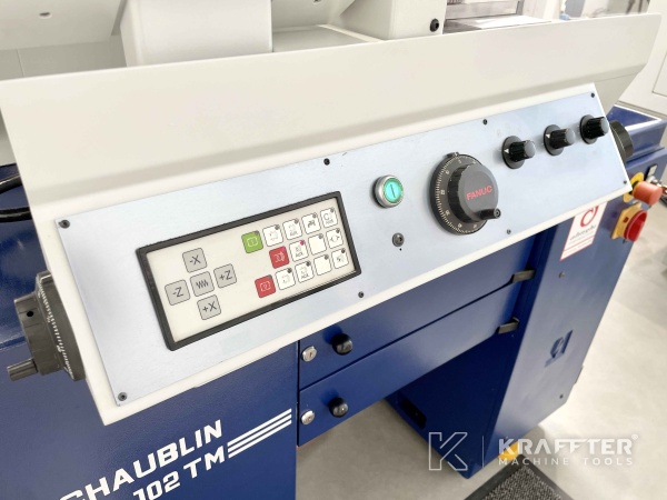 Used CNC lathe 3 axis SCHAUBLIN 102 TM-CNC 90075 for sale