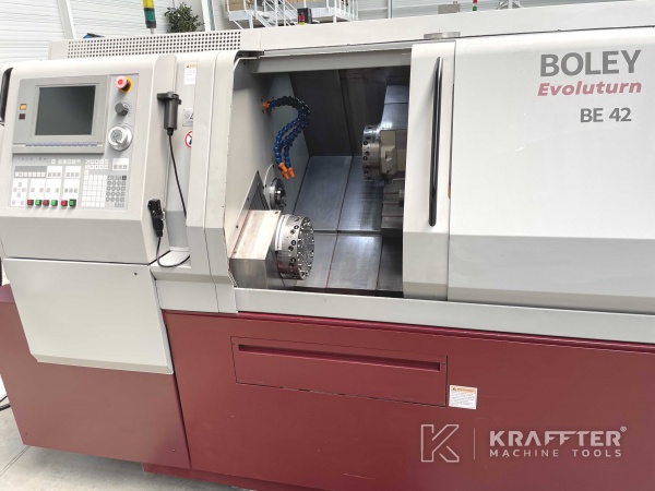 Assisted control lathe BOLEY BE 42 90063 - KRAFFTER Machine tool dealer