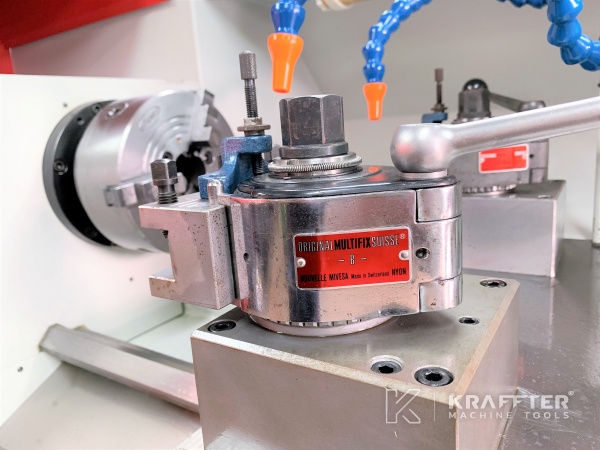 Metal CNC teach-in lathe DMT KERN Status 2 axes 20689-933 - dealer of used machinery