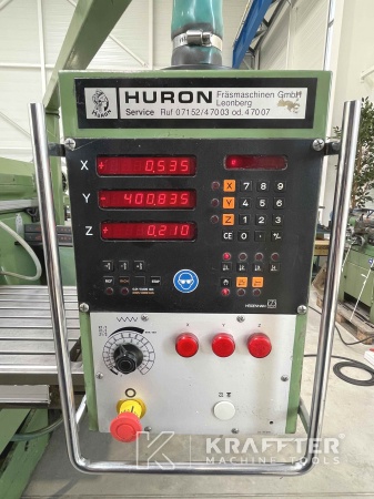 Display screen on manual milling machine HURON MU66 Variation (29)