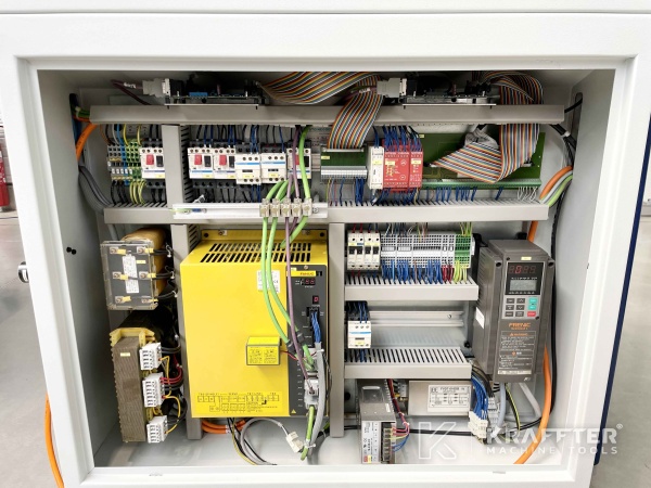 Electrical enclosure cabinet on CNC Lathe Schaublin 102 TM-CNC (75)