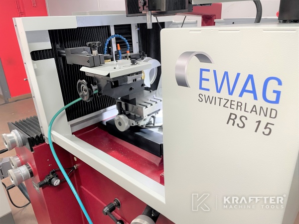 Machine for grinding drills, milling cutters, blades and cutting inserts EWAG RS 15 20689-979