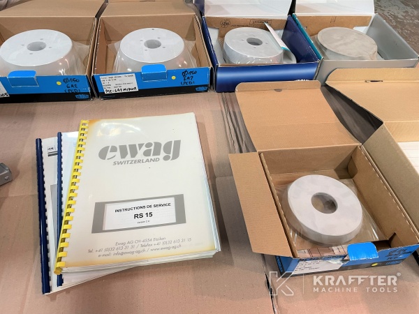 Accessories, equipment and user manual of EWAG RS 15 20689-979