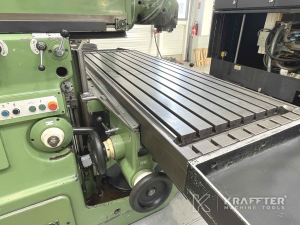 Table of Conventional milling machine HURON MU 66 Variation 20690-029