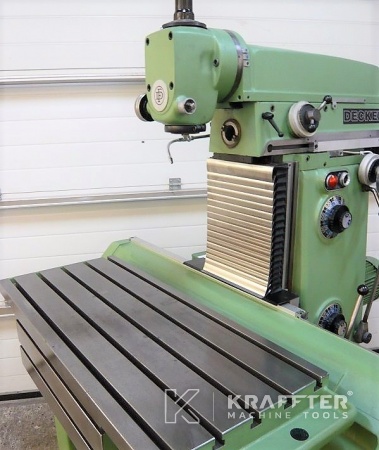 Traditional milling machine 3 axis DECKEL FP3-L (880)  -  Second hand Machine tools  | Kraffter 