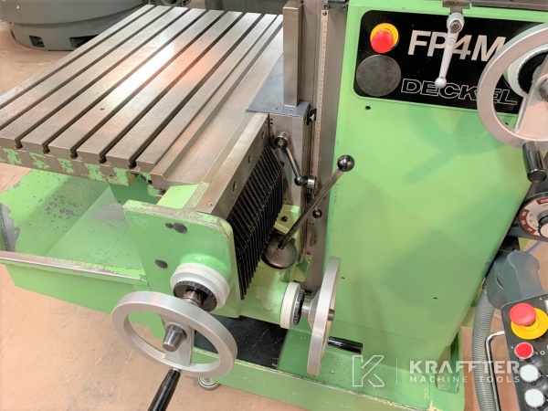 Conventional Milling Machine 3 axes DECKEL FP4M (963) - Used machinery | Kraffter