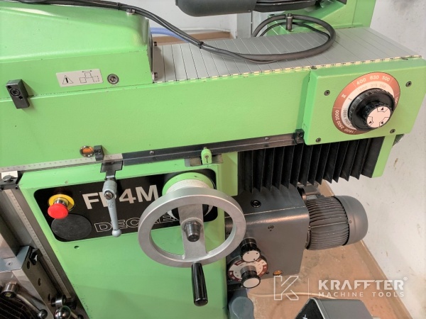 Traditional Milling Machine 3 axis DECKEL FP4M (963) -  Second hand Machine Tools | Kraffter