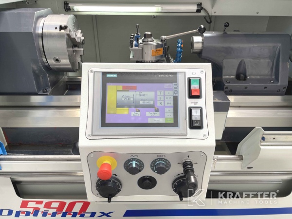 SIEMENS numerical control on machine tools CAZENEUVE Optimax 590 20690-020
