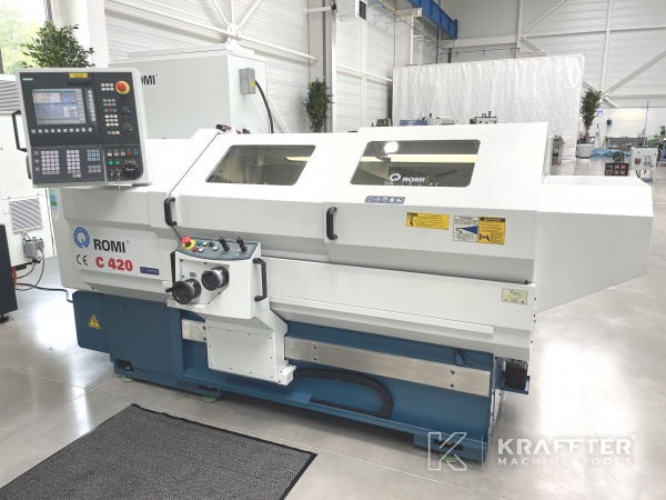 CNC teach-in lathe - ROMI C420 - 20689-995