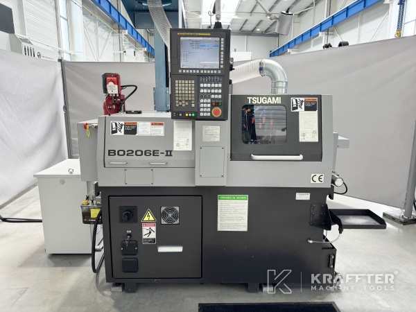 Swiss-type CNC lathe - TSUGAMI B0206E-II - 90181