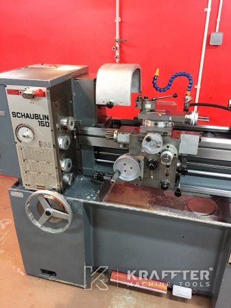 Conventional lathe  2 axis SCHAUBLIN 150 (898) - Used Machine Tools  | Kraffter