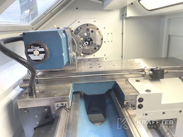 Metal turning CNC teach-in lathe 2 axes ROMI C420 (995) - Used machinery | Kraffter