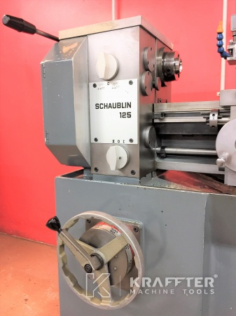 Industrial machinery for the turning SCHAUBLIN 125 B (885) - Used machinery | Kraffter