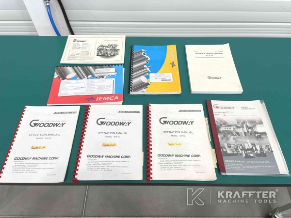 User manual of Swiss-type CNC lathe GOODWAY SW 32 90059