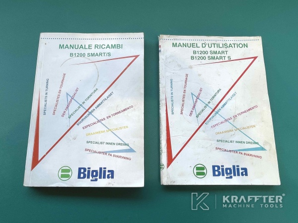 User manual of Turn-mill center BIGLIA B1200S Smart Turn 20690-045