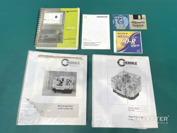 Accessories, equipment and user manual of HERMLE U 630 T 20689-999