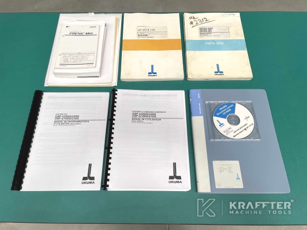 User manual of CNC cylindrical grinder OKUMA GP-26T II 20690-023