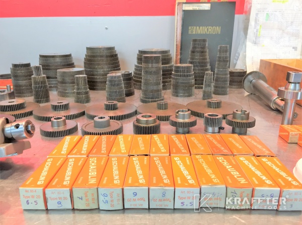 Equipment for Gear hobber MIKRON 102.05 MPS 20689-876 - Used machinery
