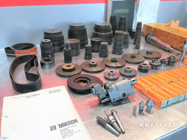 Accessories, equipment and user manual of MIKRON 102.05 MPS 20689-876