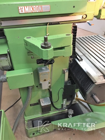 Industrial machines for milling operations Manual milling machine MIKRON WF 3 SA 20689-909