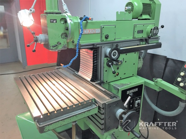 Table of Conventional milling machine MIKRON WF 3 SA 20689-909