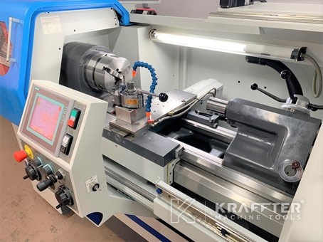 Metal CNC teach-in lathe for precision machining CAZENEUVE Optimax 360 20689-953