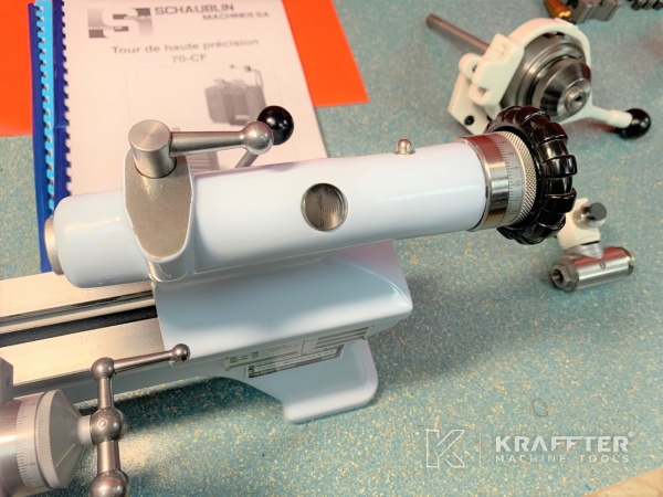 Manual lathe SCHAUBLIN 70-CF 20689-949 - KRAFFTER Machine tools reseller