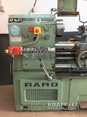 Metal cutting conventional lathe RAMO A 42 (904) - Second hand Machine Tools | Kraffter