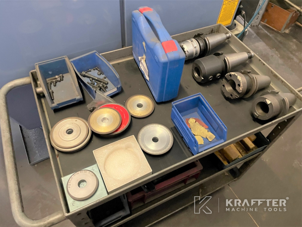 Accessories, equipment and user manual of ANCA Fastgrind 20689-988