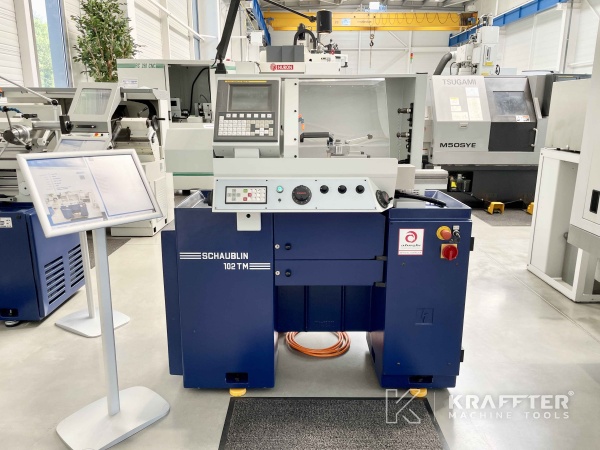 CNC lathe - SCHAUBLIN 102 TM-CNC - 90075