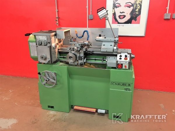 Manual lathe - SCHAUBLIN 125 C  - 20689-897