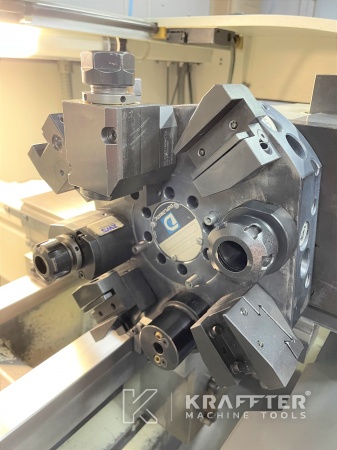 Metal CNC teach-in lathe for precision machining SCHAUBLIN 125 R-TM 20689-981