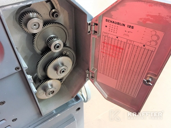 SCHAUBLIN 125 B 20689-889 Second hand Machine Tools at Kraffter