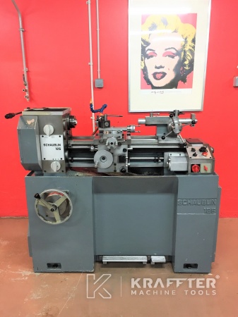 Conventional lathe  2 axis SCHAUBLIN 125 B (889) - Used Machine Tools  | Kraffter