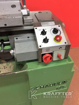 Industrial machinery for the turning SCHAUBLIN 125 C (897) - Used machinery | Kraffter